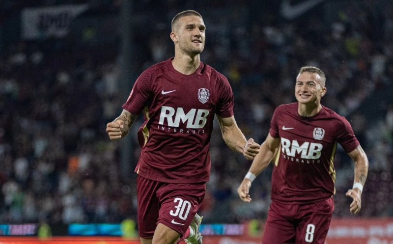 Doi jucători de la CFR Cluj incluși în echipa ideală a etapei din Superligă