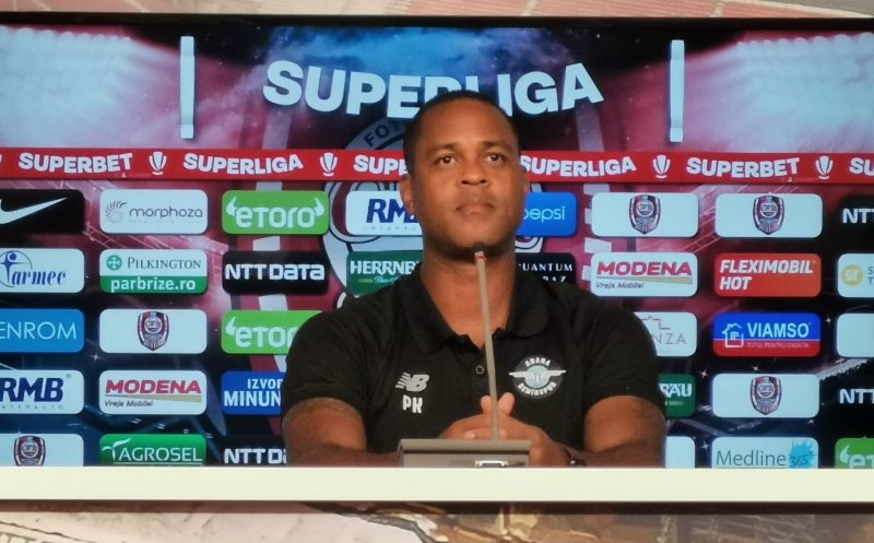 Kluivert laudă CFR-ul, dar așteaptă o victorie: "Echipa e bine organizată, important e să le găsim slăbiciunile"