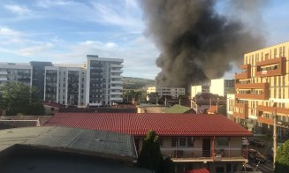 Incendiu URIAȘ la o fabrică din Mărăști! A fost emis mesaj RO-ALERT
