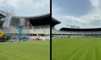 A început numărătoarea inversă pentru UNTOLD. Imagini de pe Cluj Arena