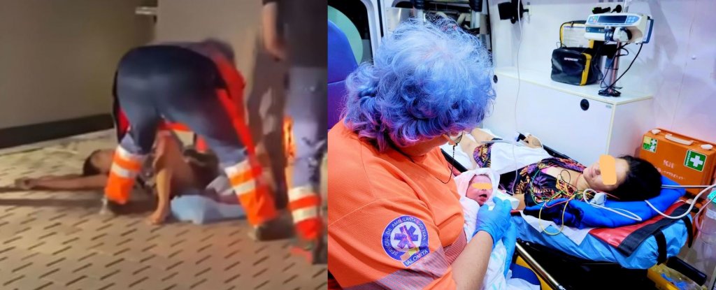 Ce spune ambulanțierul care a ajutat-o pe femeia care a născut pe trotuar