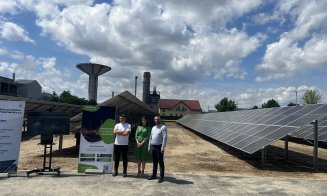 Clujul are un nou parc fotovoltaic. Boc: „30% din energia folosită pentru a încălzi apartamentele cu termoficare e produsă de panouri”