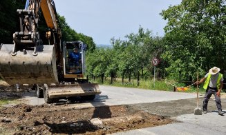 Reparații pe un nou drum județean din Cluj! Se va turna și asfalt