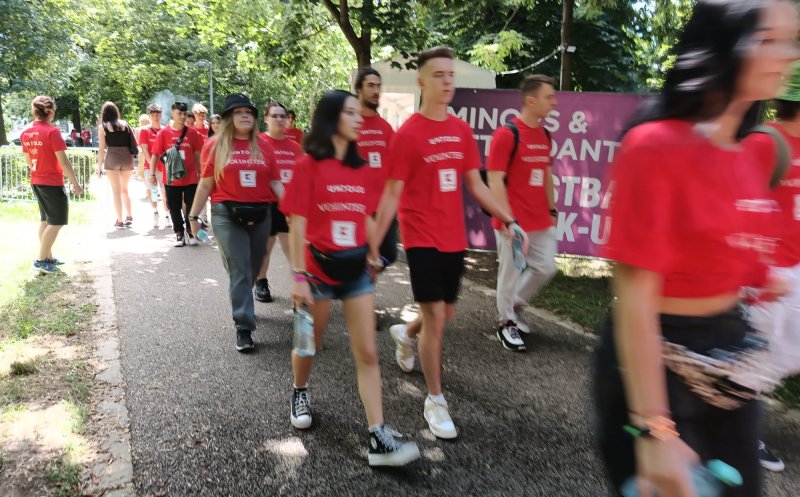 Parcul Central din Cluj, "cucerit" de armata voluntarilor UNTOLD