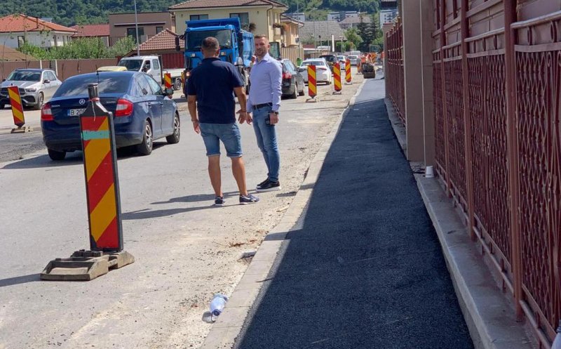 Care este stadiul lucrărilor din zona Terra. Primarul din Florești, în inspecție pe șantier