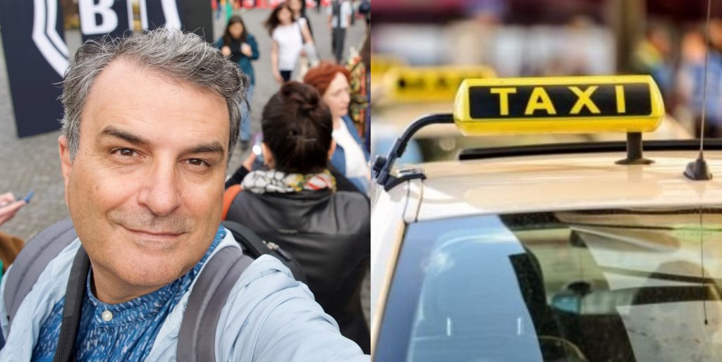 Lucian Mîndruță la Cluj: „M-am târguit cu taximetristul pentru bacșis”