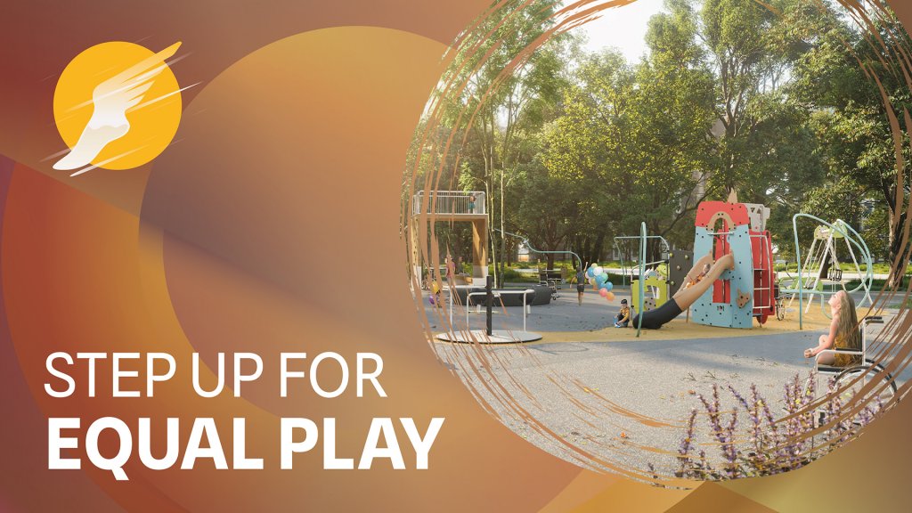 Primul parc incluziv din Cluj se construiește cu Walking Month