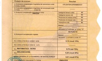 "Primul meu ghiozdan a fost o sacoșă de rafie": De la repetent în clasa I, la premiant și 9.01 la BAC