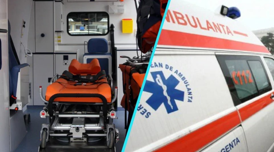 Un tânăr clujean s-a izbit cu motocicleta de un cap de pod. A fost transportat la spital
