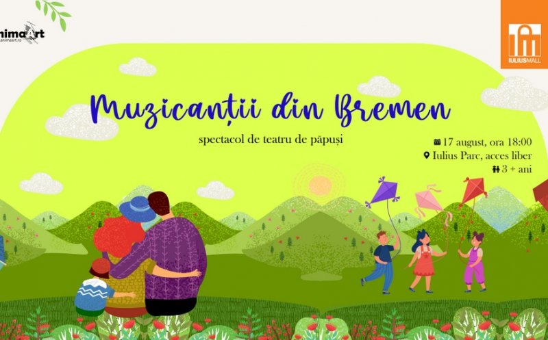 „Muzicanții din Bremen” și filmul „Those who wish me dead” îți țin companie în acest weekend, în Iulius Parc!