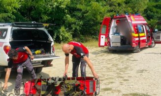 Interventie pompieri salvamont