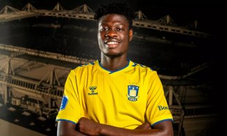 Primele imagini cu Yeboah în tricoul noii sale echipe: "Sunt foarte încântat"