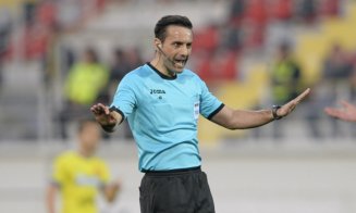 CCA a decis arbitrul pentru Derby-ul Clujului. Cine va fi la centru