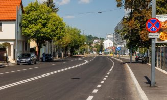 Boc: "Circulație pe 4 benzi pe Calea Moților - Calea Mănăștur din 1 septembrie"