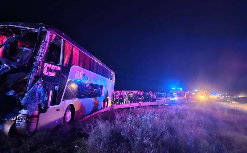 Accident Brăila: 22 de răniţi, planul roşu de intervenţie activat