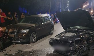 ACCIDENT în judeţul Cluj noaptea trecută. 5 maşini s-au făcut praf