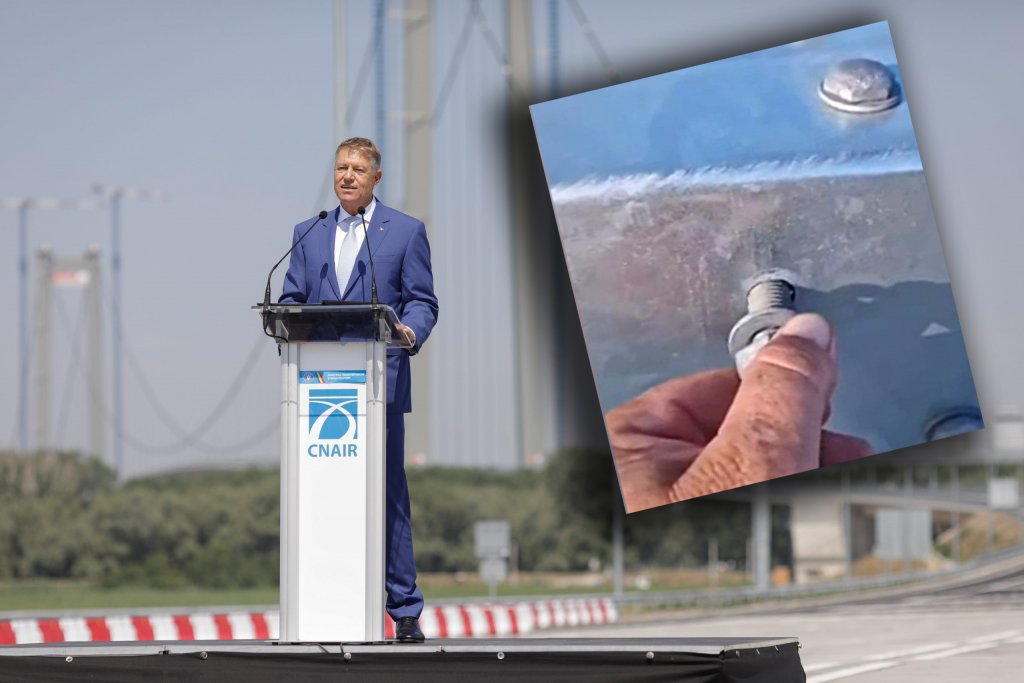 ”Golden Gate” de România se deșurubează / Iohannis, la inaugurare: "Tehnologie de ultimă generație"