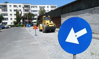 S-au mişcat repede. ASFALT în locul garajelor de cartier din Mănăştur