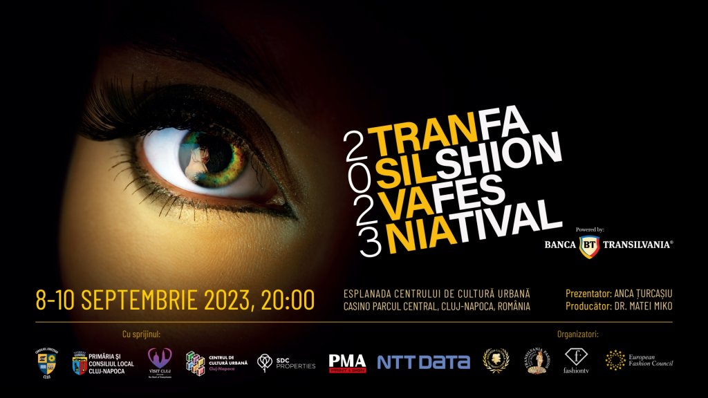 Festivalul Transilvania Fashion 2023: 10 țări, 60 de modele, 45 de colecții, 3 zile de modă la Cluj