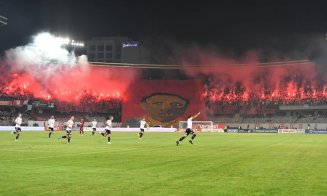 Coregrafia ultrașilor "U" Cluj de la meciul cu CFR, pe primul loc în topul Ultras World