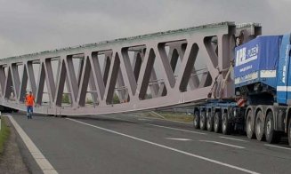 Atenție, transport cu gabarit depășit prin Cluj! Vezi traseul