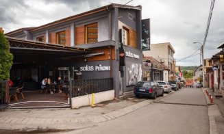 Pictură pe asfalt, pe Piezișă, de 10.000 de euro