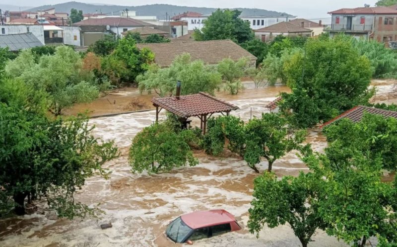 Atenționare de călătorie în Grecia: CODUL ROȘU de vreme rea, prelungit. Ciclonul "Daniel" se intensifică/ Zonele cele mai afectate