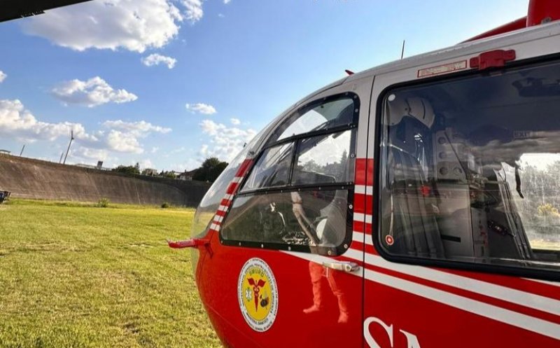 Peste 50 de persoane în stare critică, transportate la spital de Unitatea Specială de Aviație Cluj-Napoca, în august