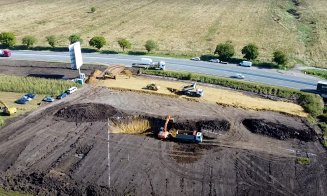 Lucrări la Drumul Expres Tureni, legătura municipiului Cluj-Napoca la Autostrada Transilvania