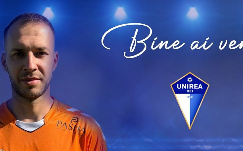 Unirea Dej a transferat un nou portar. Goalkeeper-ul a trecut și pe la "U" Cluj