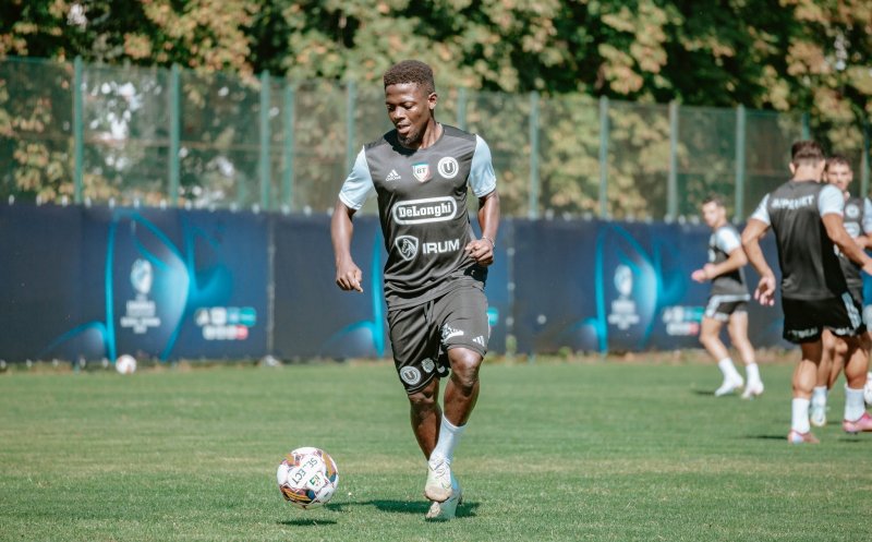 Kevin Doukoure, încântat de transferul la "U" Cluj: "Pentru mine este o nouă provocare"
