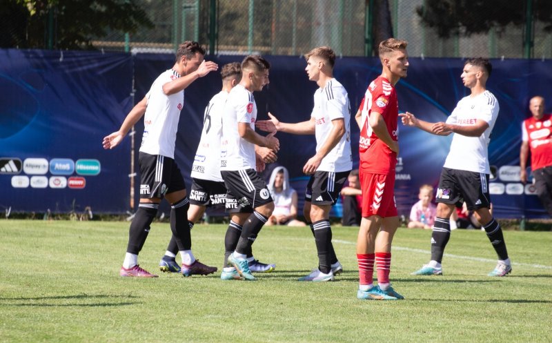 Victorie pentru "U" Cluj în amicalul cu Unirea Dej. Concluziile luI Ioan Ovidiu Sabău