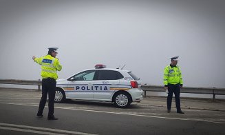 Șofer din Cluj, prins drogat la volan. A doua zi conducea fără plăcuțe de înmatriculare
