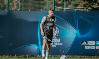 Cu ce gânduri a sosit Cîmpanu la "U" Cluj. Mijlocașul e nerăbdător să debuteze în alb și negru