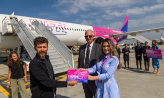 Wizz Air a ajuns la 80 de milioane de pasageri în România! Momentul a fost marcat pe Aeroportul Internațional Cluj