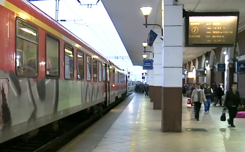 2 ore NU CIRCULĂ trenurile. Haos după ce a început greva CFR Călători. 70 de trenuri afectate la gara din Cluj-Napoca