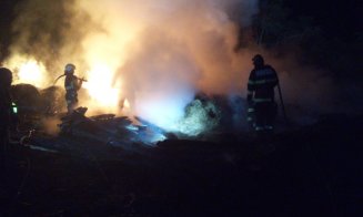 INCENDIU în Cluj: Pompierii s-au luptat 8 ore cu flăcările şi au salvat... 3 pisici