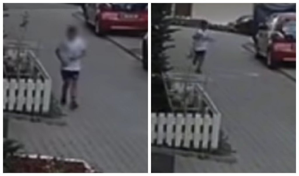 Copil de 7 ani din Cluj, mușcat de piept de un câine. Atacul a fost surprins de camerele de supraveghere