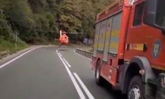 Cluj: ACCIDENT cu motociclist în apropiere de Valea Drăganului. A fost solicitat elicopterul SMURD