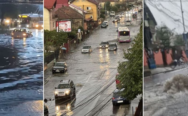 De la lume adunate... Cum a schimbat fața Clujului o ploaie de câteva minute
