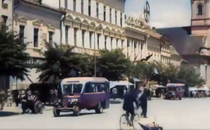 VIDEO superb cu Clujul de altădată: Frumusețe, calm și eleganță! Viața avea un alt ritm...