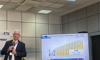 Aeroportul Cluj, pentru a doua oară gazda aviației regionale. Viceprimar: Un un portal de conectivitate cu întreaga lume / Ciceo: „Vom depăși 3,5 mil.