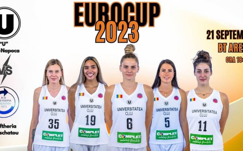 Baschetbalistele de la CS "U" Cluj luptă pentru calificarea în grupele EuroCup