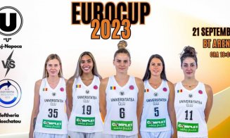 Baschetbalistele de la CS "U" Cluj luptă pentru calificarea în grupele EuroCup