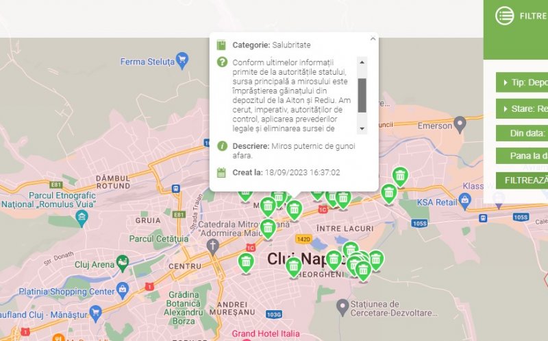 Supercom a scăpat de acuzații. Fermele de la Aiton și Rediu, vinovate de mirosul greu din oraș, răspunde Primăria