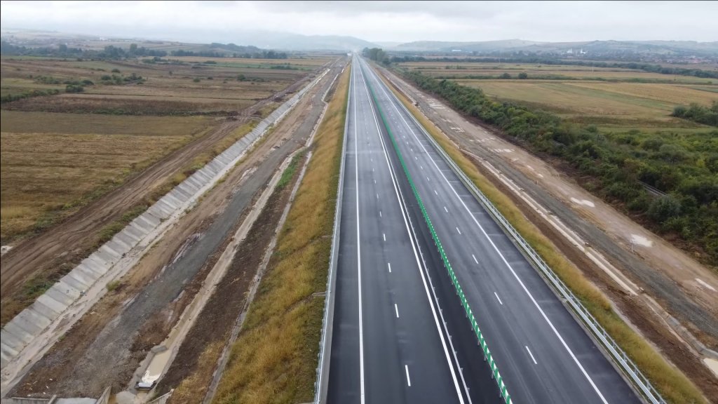 Autostrada Transilvania: E gata Nuşfalău - Suplacu de Barcău! Mâine se dă în circulație