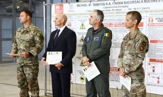 Investiție majoră pentru Baza Aeriană de la Câmpia Turzii! Americanii au pompat zeci de milioane de dolari