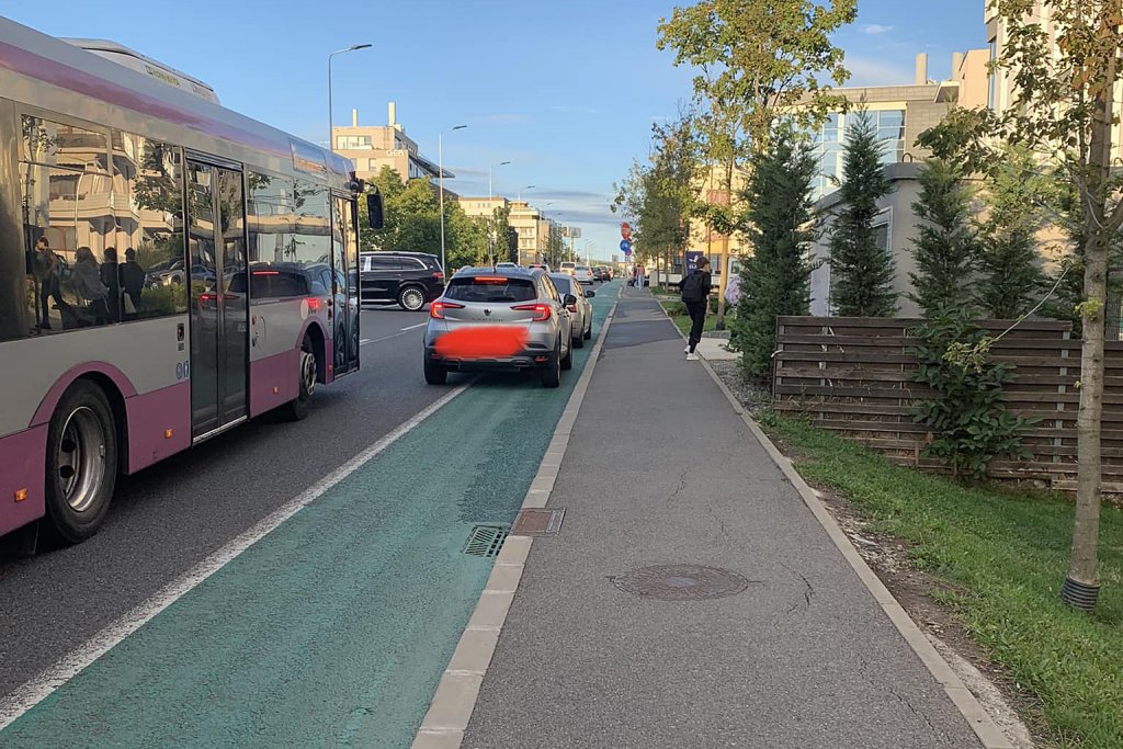 "Un părinte care își duce odrasla la grădi cu bicicleta" solicită "minime măsuri de siguranță în trafic"