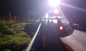 Accident urât pe un drum din județul Cluj! A intervenit SMURD-ul și descarcerarea