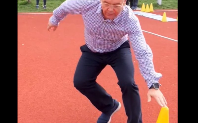 Primarul Emil Boc în acțiune! S-a băgat la sport și îi cheamă pe clujeni să-i urmeze exemplul: „E cea mai ieftină investiție în sănătatea noastră”
